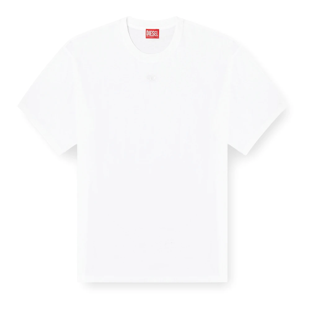Diesel Hombre Blanco Camisetas, Talla: Xl
