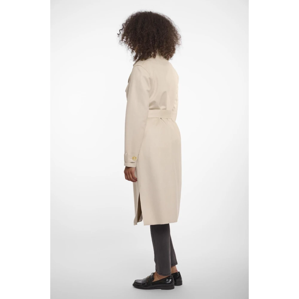 Rino&Pelle Trenchcoat Nula Beige Dames