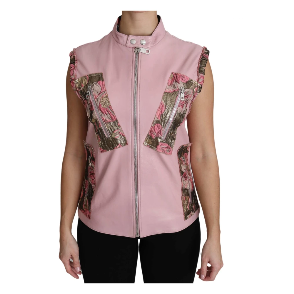 Dolce & Gabbana Light Jackets Pink, Dam