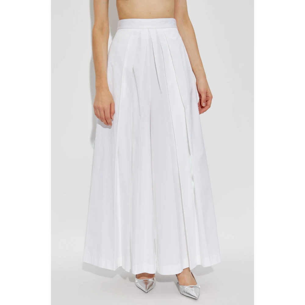Fabiana Filippi Geplooide broek White Dames