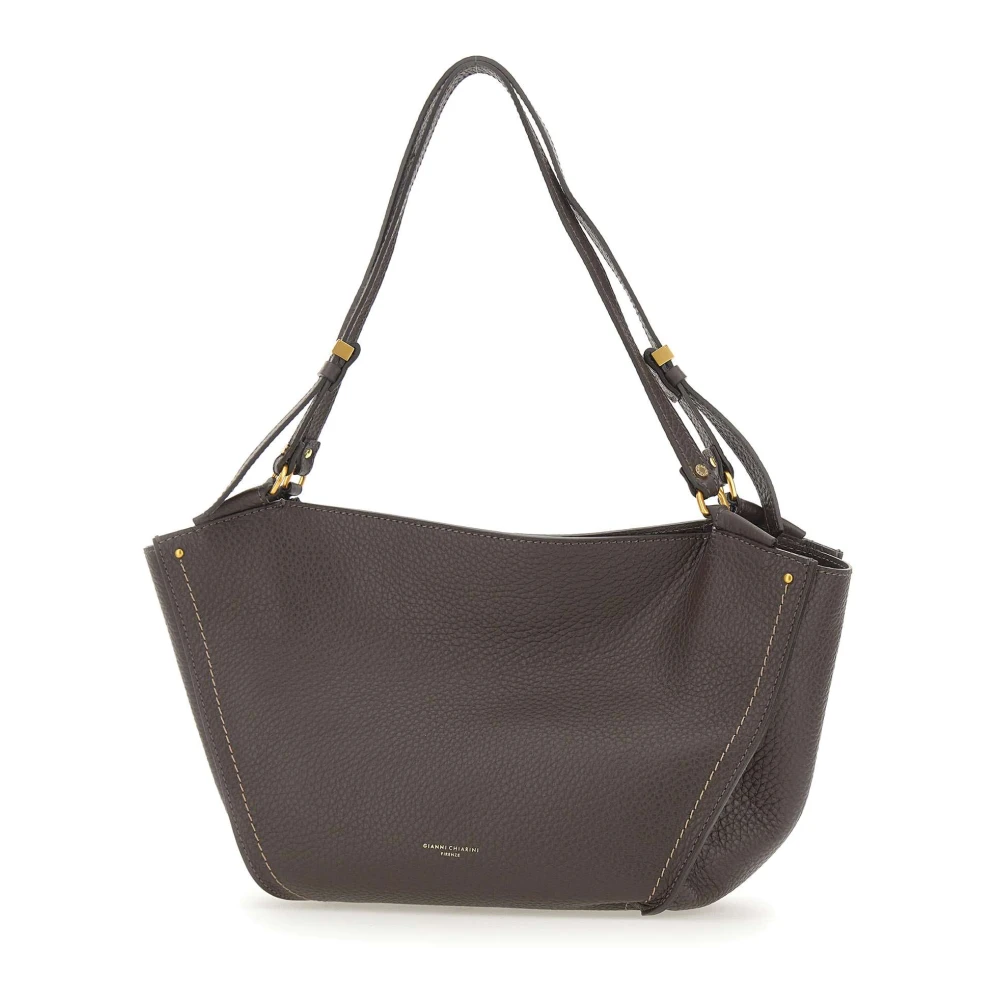 Gianni Chiarini Women's Brown Bloom Shoulder Bag - Shopping Bags - One Size - Bags