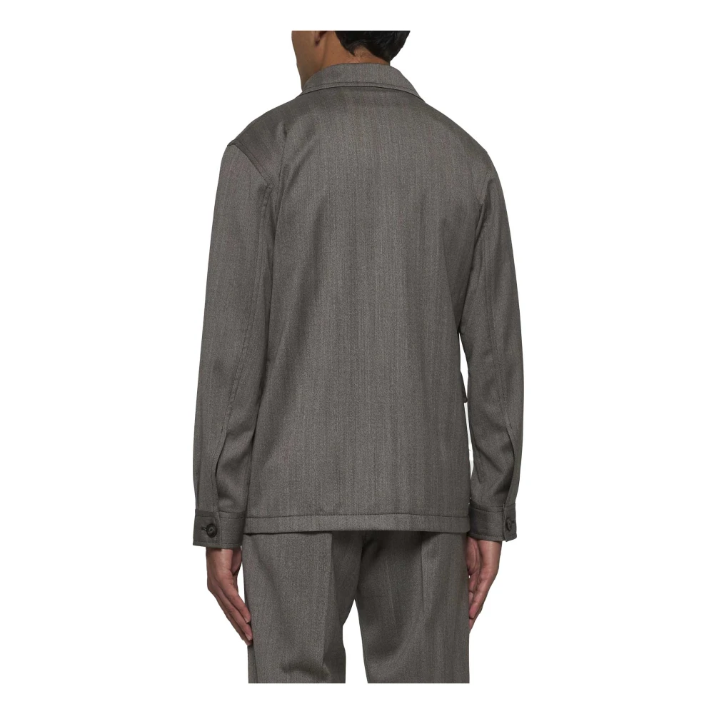 Tagliatore Bruine wollen veldjas Brown Heren
