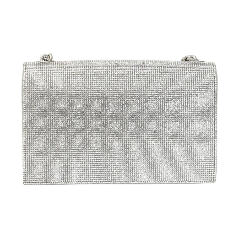 Richmond Zilveren Schoudertas met Strass Detail Gray Dames