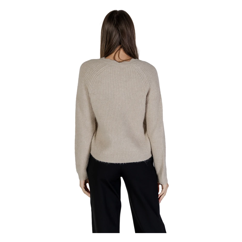 Vila Herfst Winter Dames Gebreide Kleding Collectie Yellow Dames
