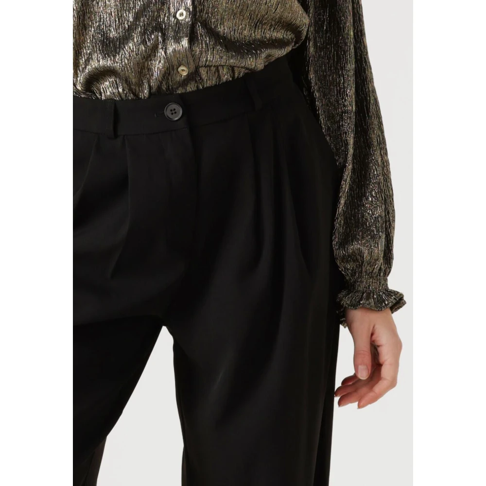 Ydence Elegante Zwarte Pantalon Phoebe Tall Black Dames