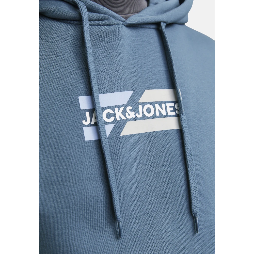 jack & jones Grafische hoodie met extra zachte binnenkant Blue Heren