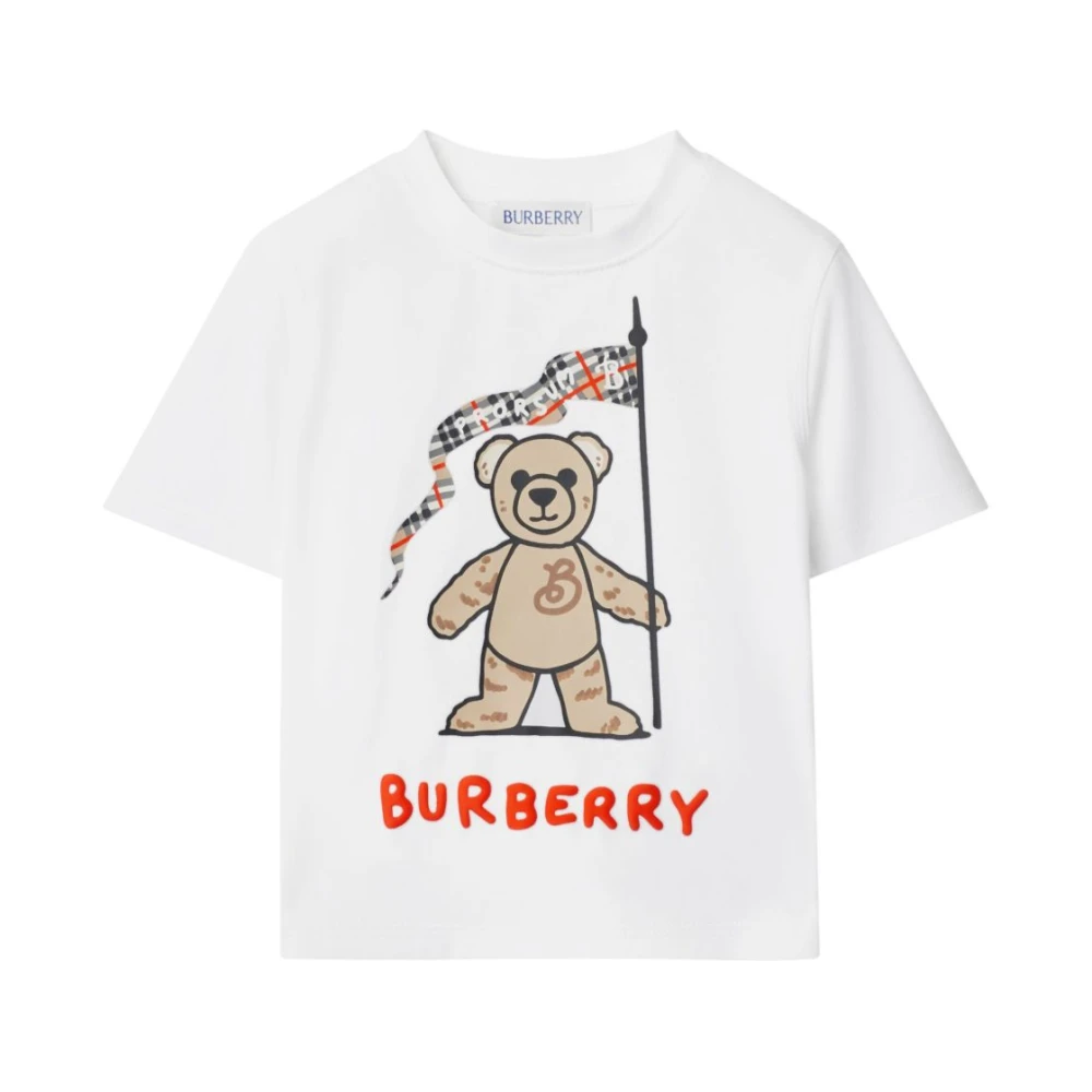 Burberry Barn Vita T-shirts och Polos White, Pojke