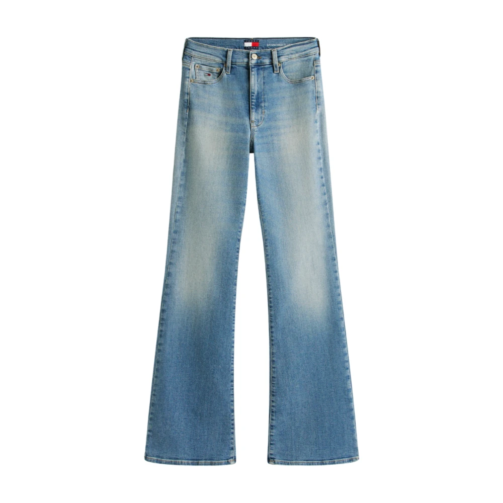 Tommy Jeans Women's Blue Sylvia Flare Jeans - Flare Jeans - W26 - Jeans