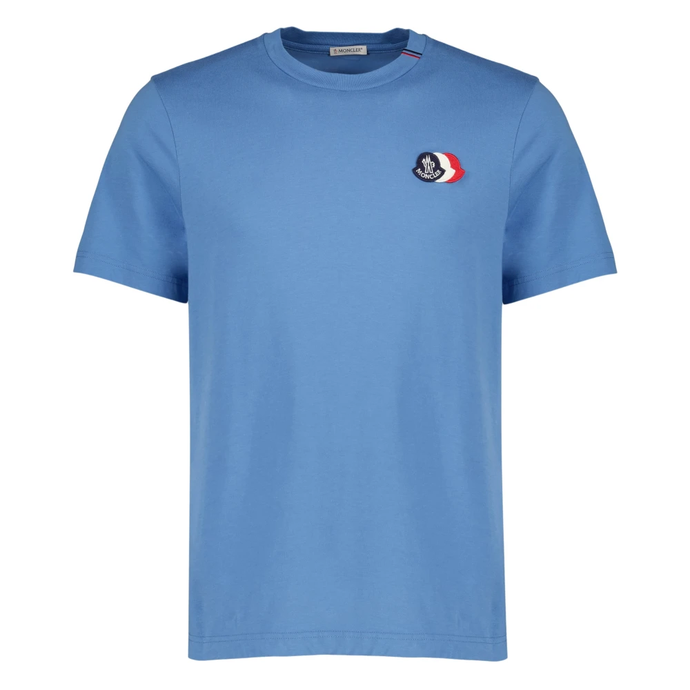Moncler Uomo Blu Top, L, New,