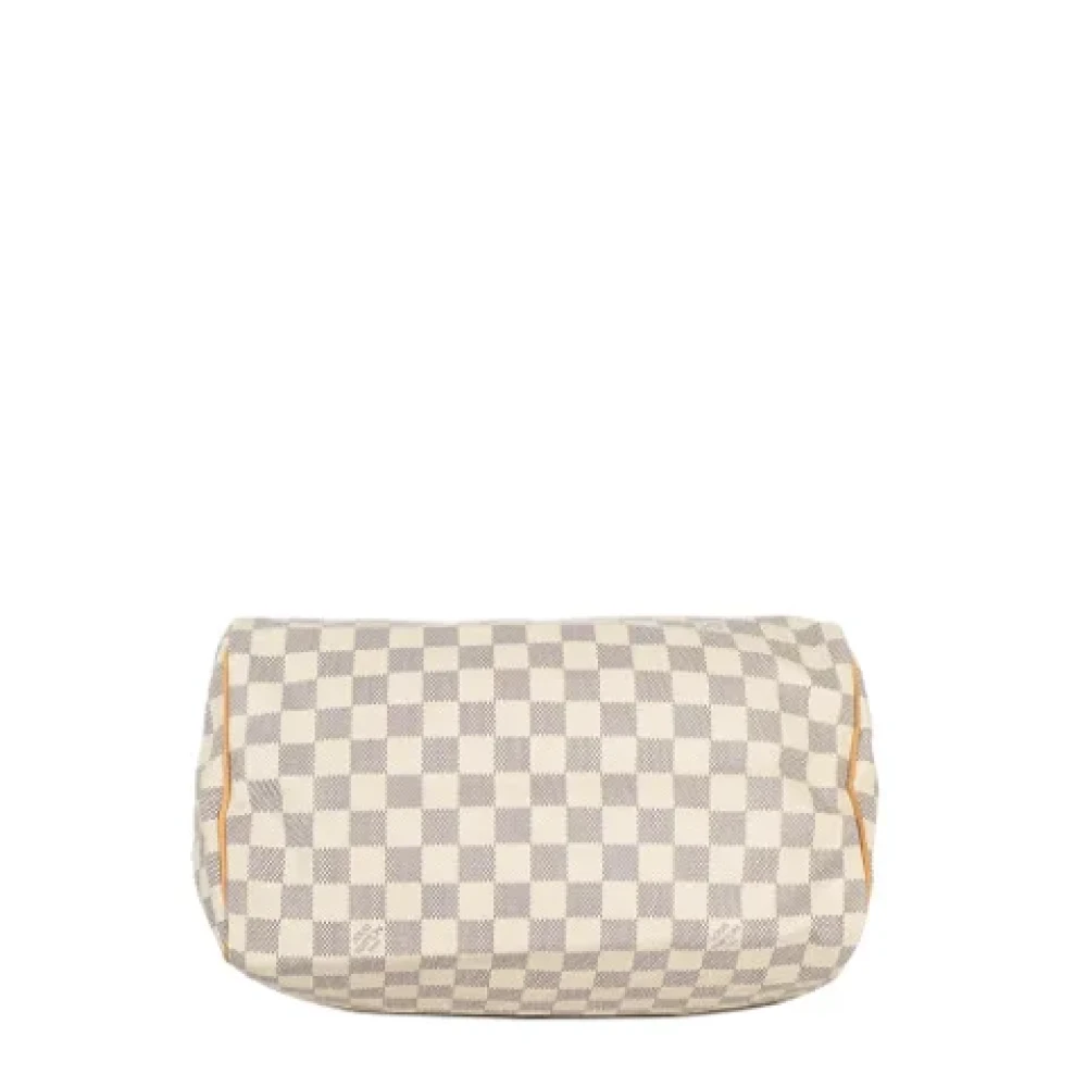 Louis Vuitton Vintage Pre-owned Canvas handbags Beige Dames