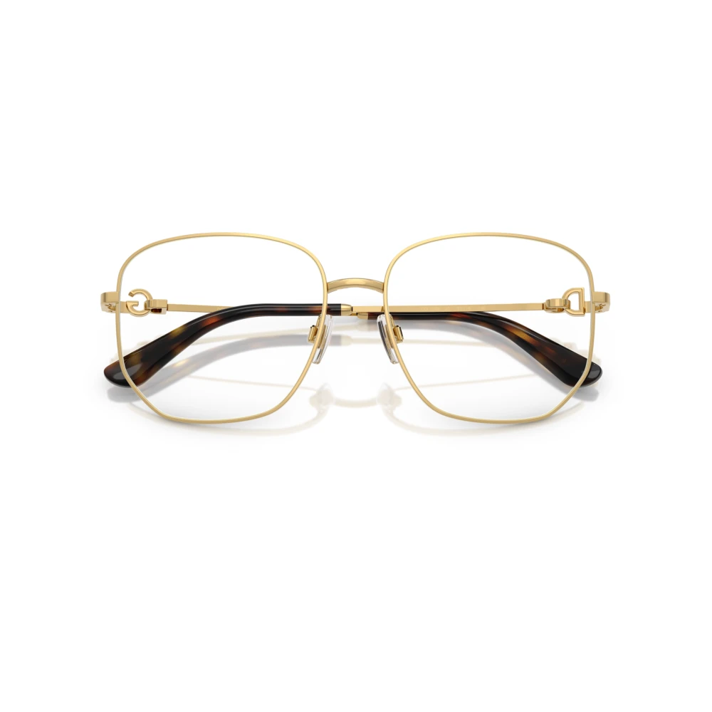 Dolce & Gabbana Women's Gold Dg1356 02 Woman Optical Frames Steel Pantos Normal - Image 2