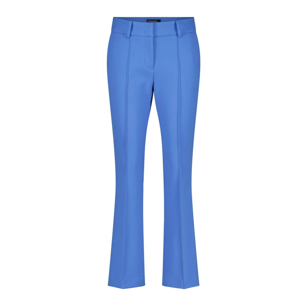 CAMBIO Wide Trousers Blue Dames