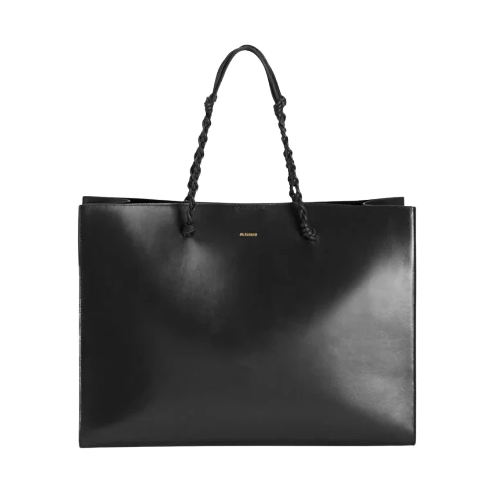 Jil Sander Women's Black Shopping Bags, One Size, Shoulder Bags
