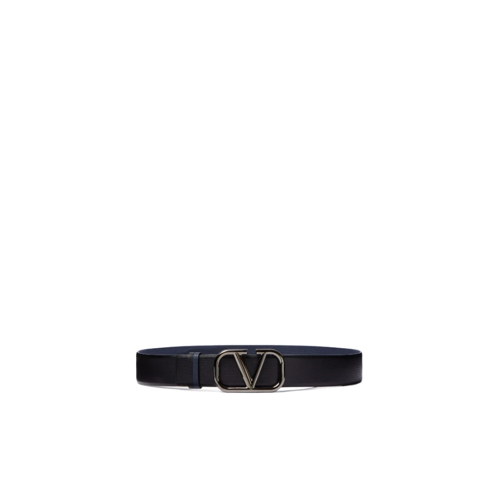 Valentino Garavani VLogo Signature Riem Black Heren