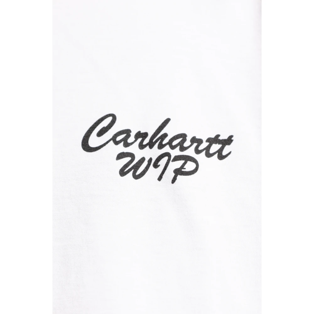 Carhartt WIP Bedrukt T-shirt White Heren