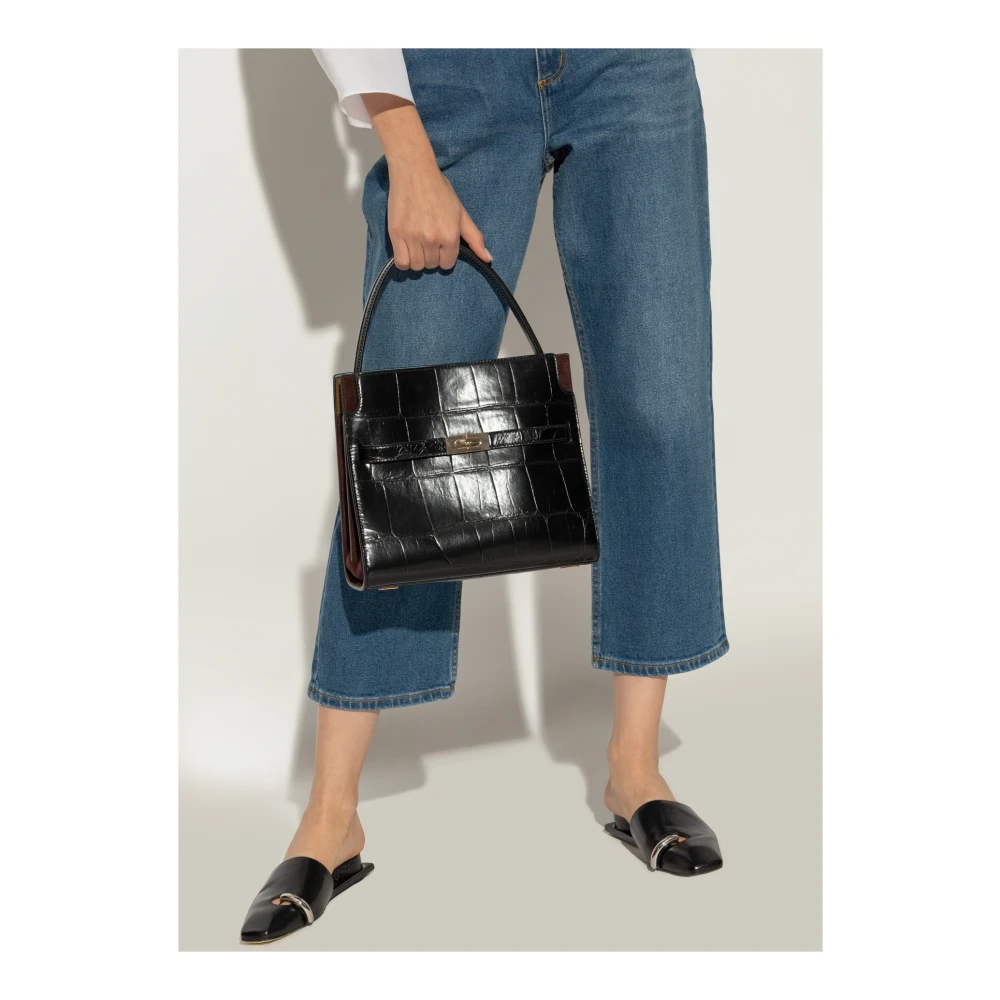 TORY BURCH Handtas Lee Radziwill Klein Black Dames