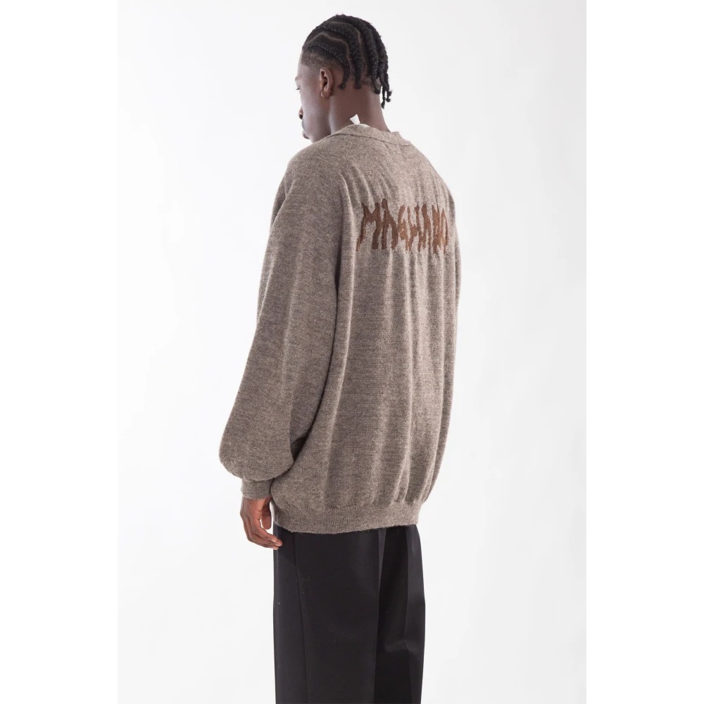 Magliano Wollen Oversized Vest Gray Heren