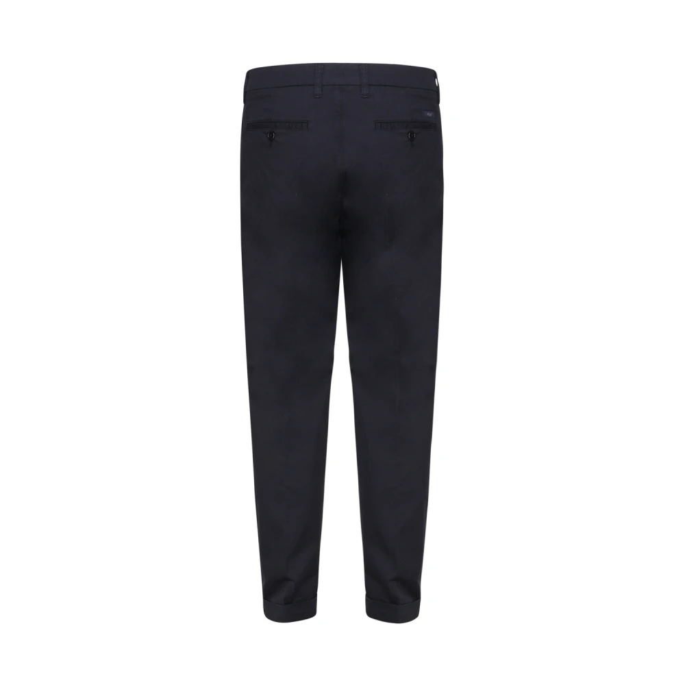 Fay Navy Blauwe Sigarettenbroek Blue Heren