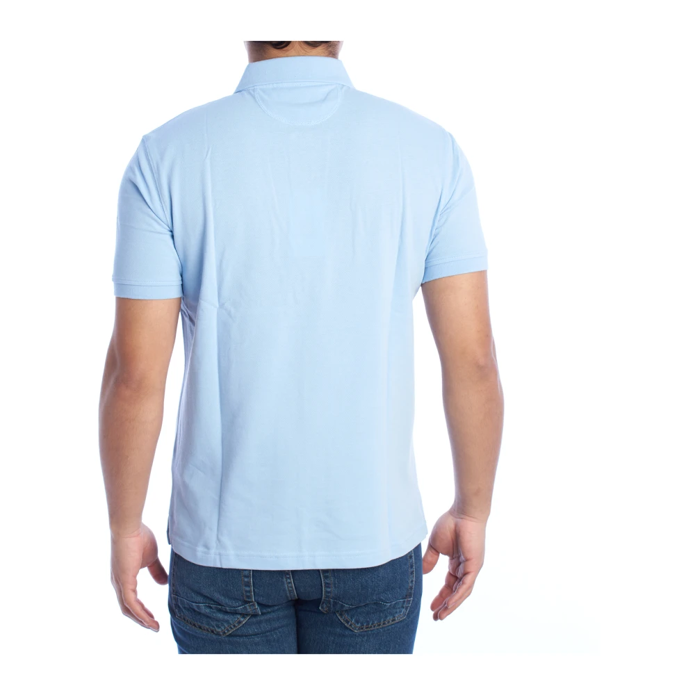 LA MARTINA Klassiek Heren Kortemouw Polo Shirt Blue Heren