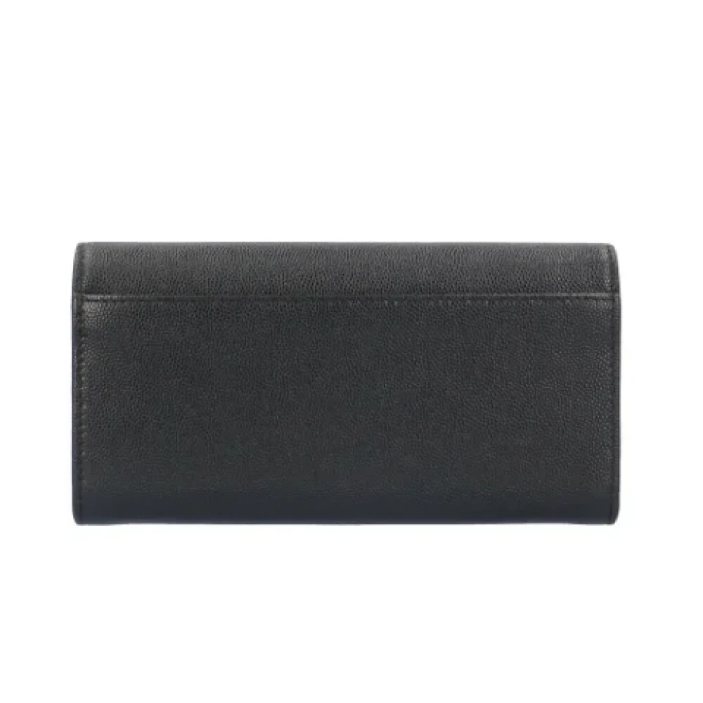Burberry Vintage Pre-owned Leather wallets Black Dames