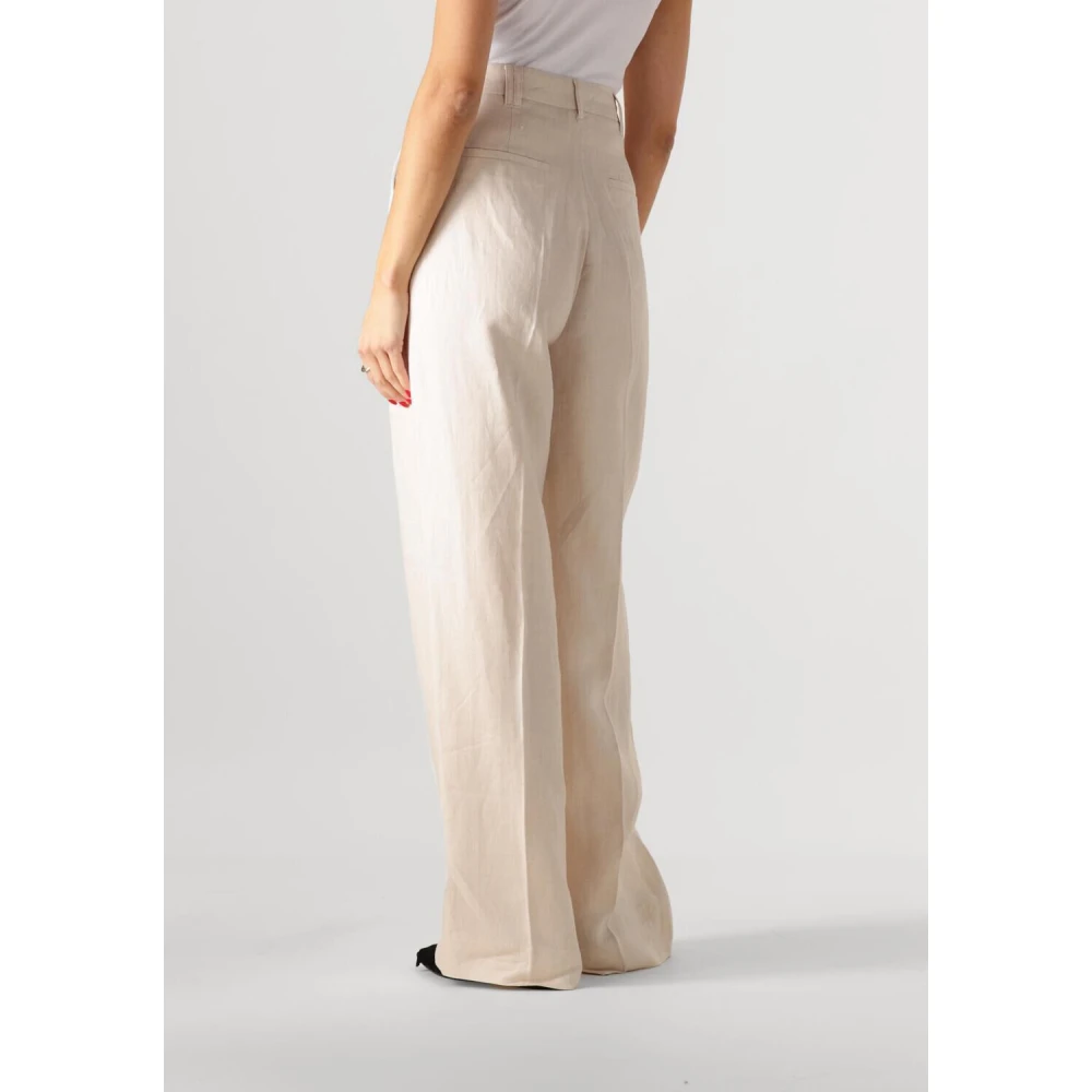 Copenhagen Muse Natuurwitte Damesbroek Beige Dames