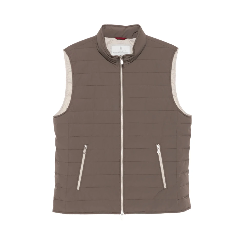 Jackets > Vests - - Brunello Cucinelli - Modalova