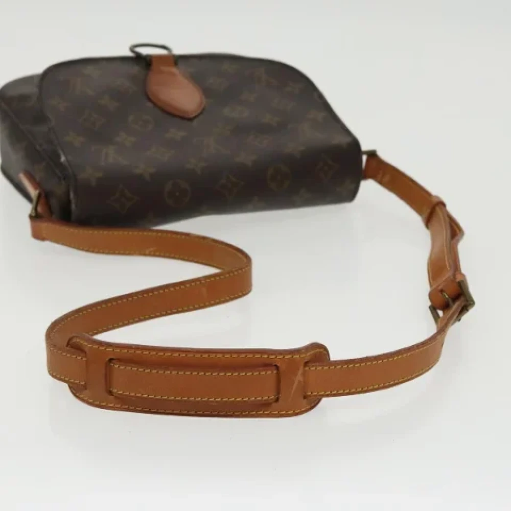 Louis Vuitton Vintage Pre-owned Canvas shoulder-bags Brown Dames