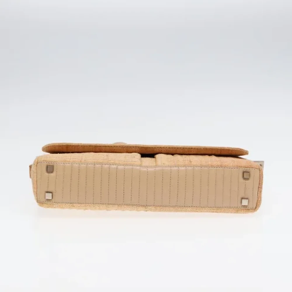 Bally Pre-owned Canvas shoulder-bags Beige Dames