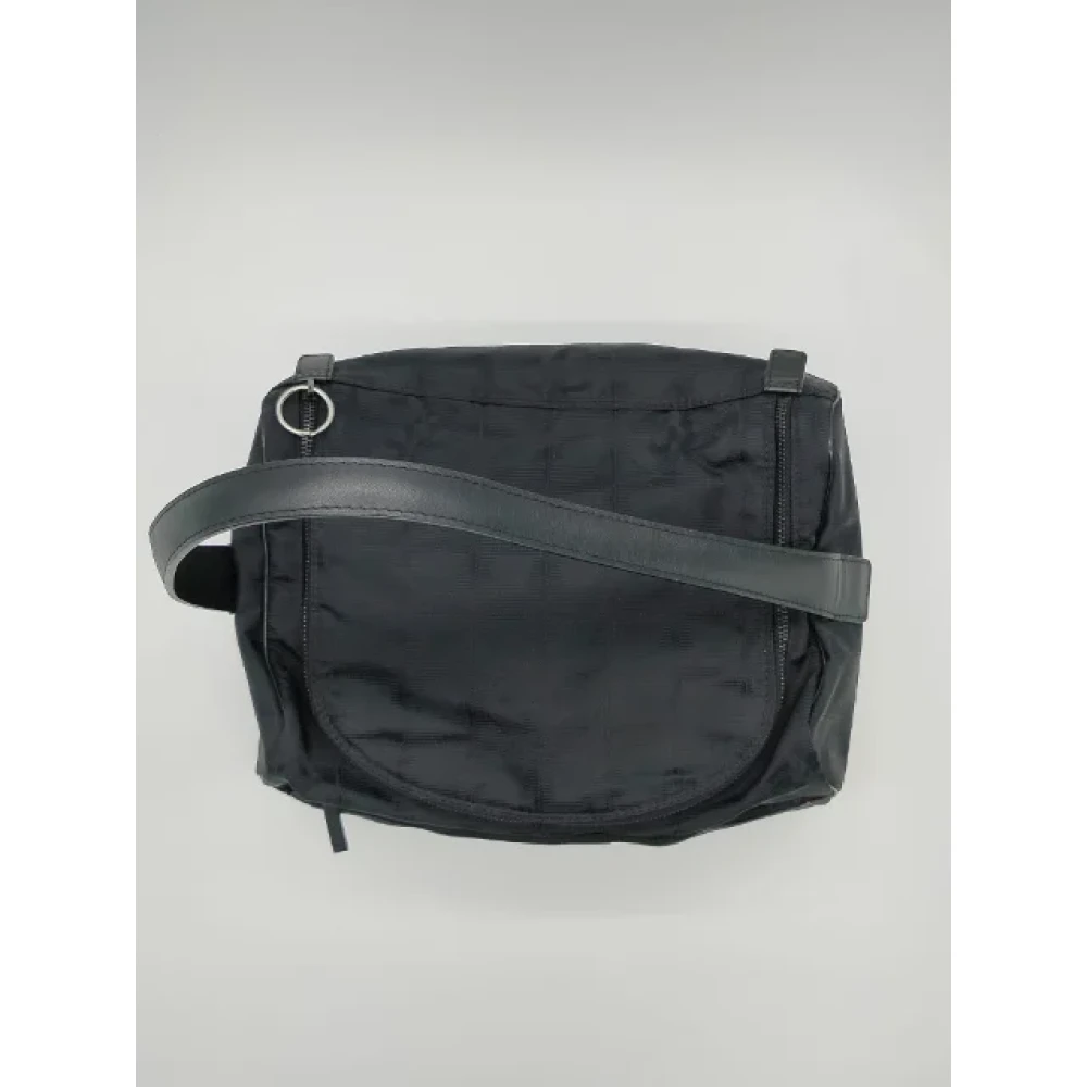 Chanel Vintage Pre-owned Nylon chanel-bags Black Dames