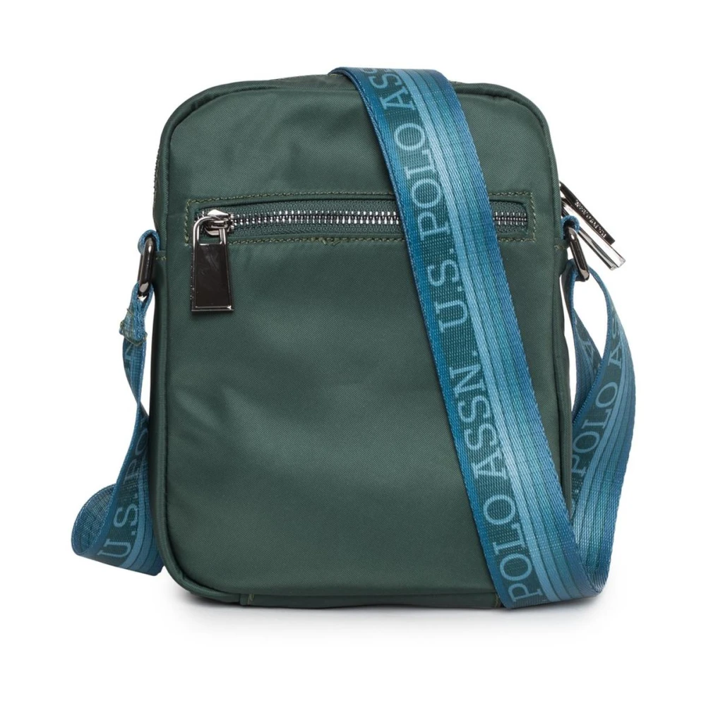 U.s. Polo Assn. Stijlvolle Crossbody Tas met Ritssluiting Green Heren