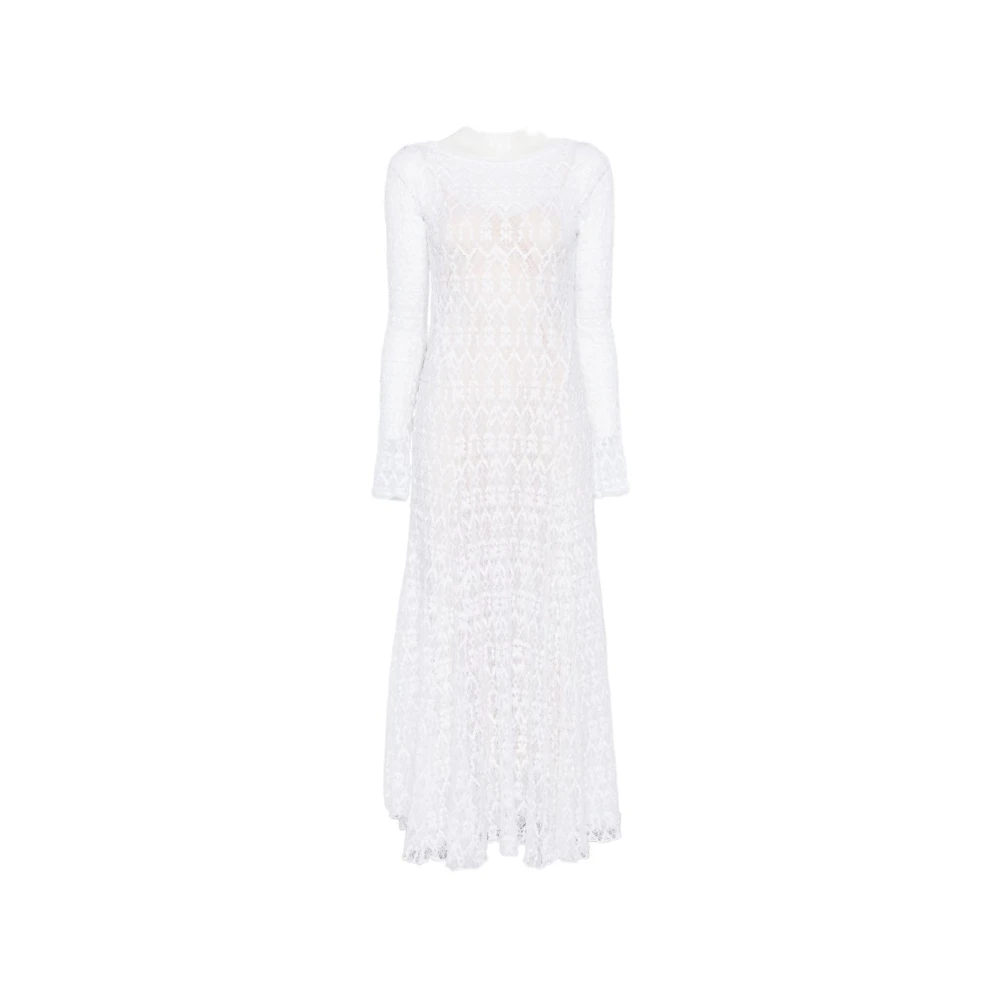 Forte Forte Women's White Dresses - Midi Dresses - M - Dresses