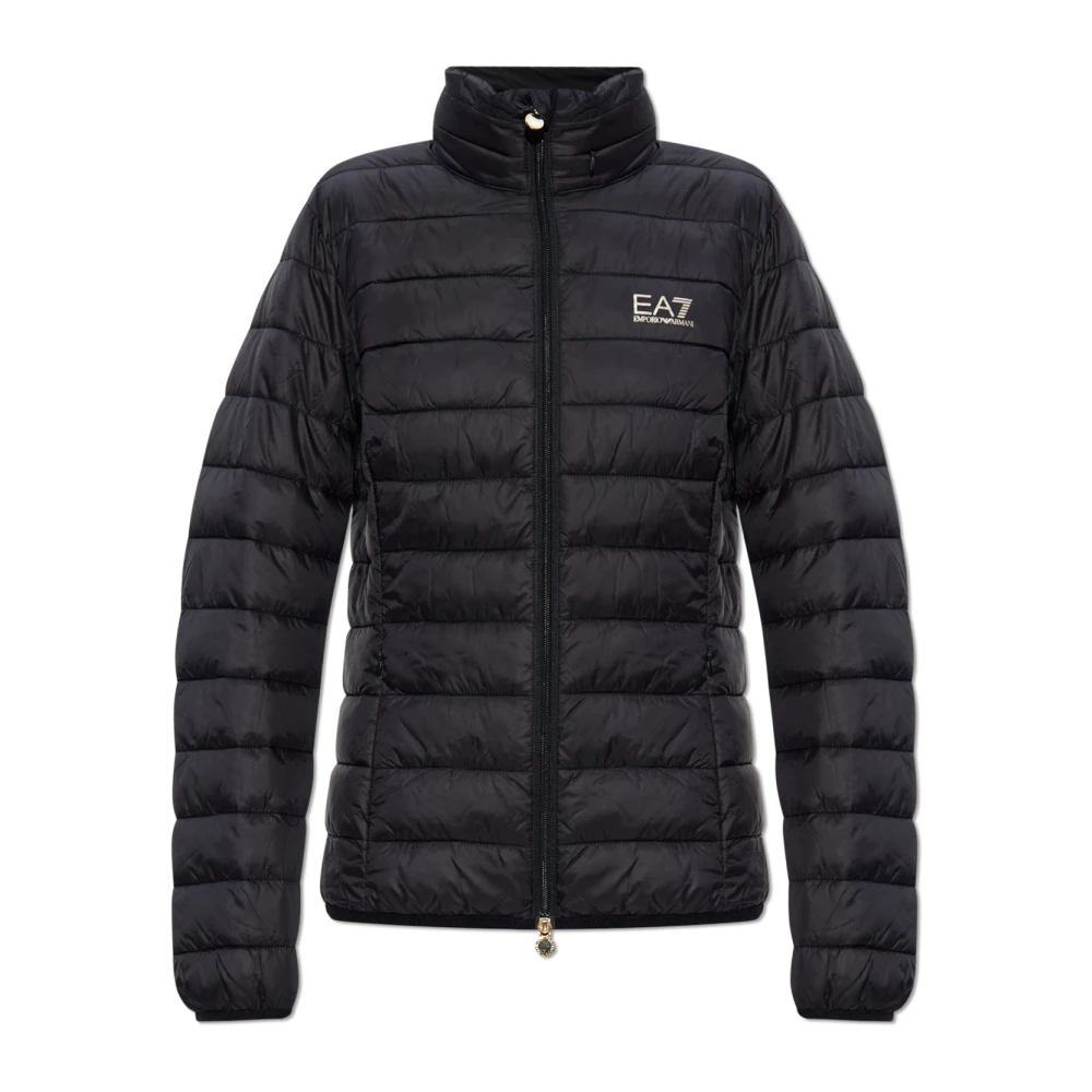 Emporio Armani Ea7 Women's Black Insulated Jacket - Winter Jackets - S - Jackets