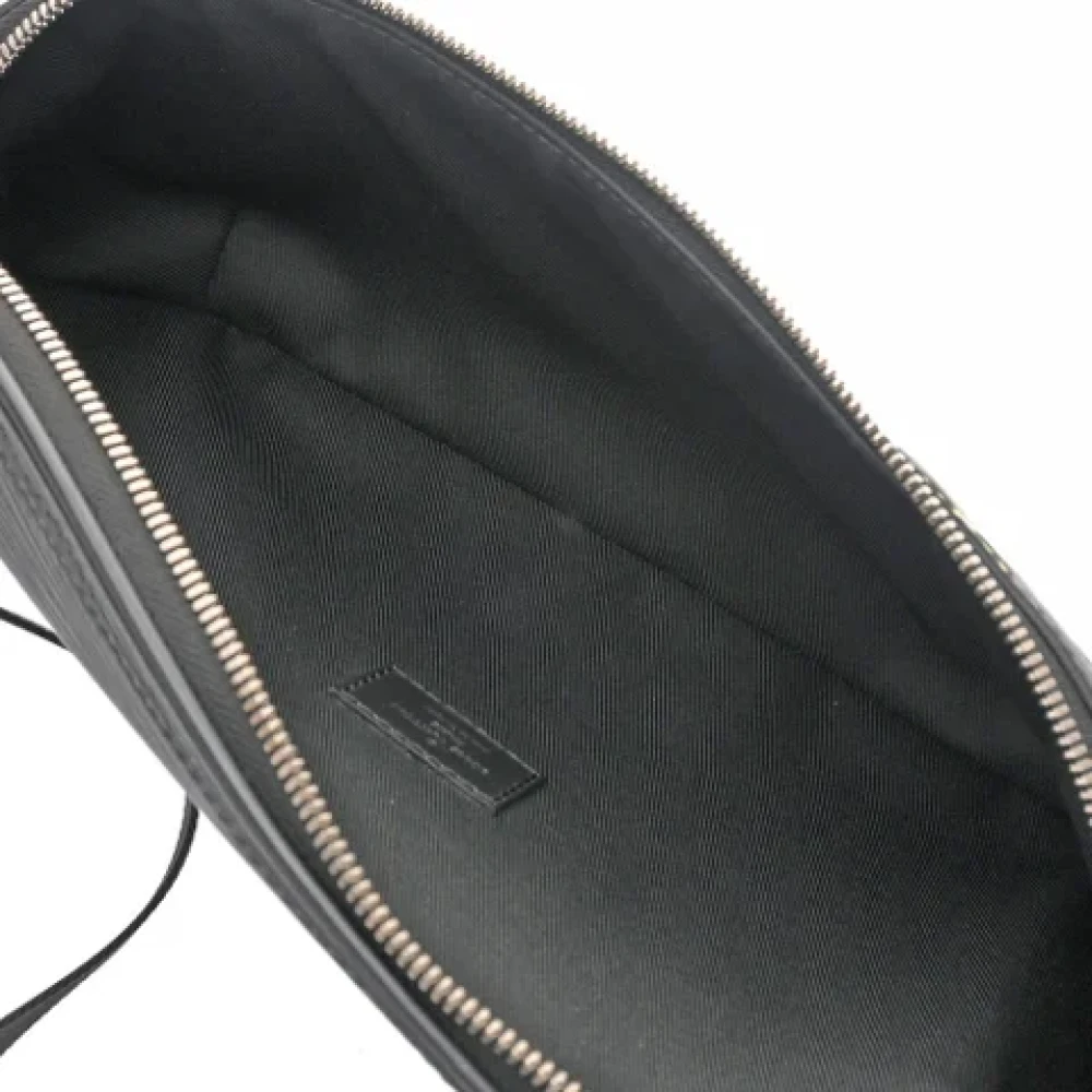 Louis Vuitton Vintage Pre-owned Leather louis-vuitton-bags Black Heren