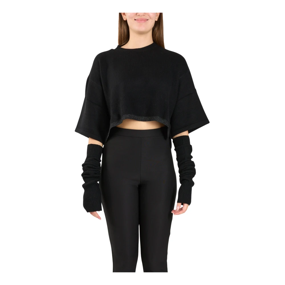 Pinko Kasjmier wollen trui Sorbato model Black Dames