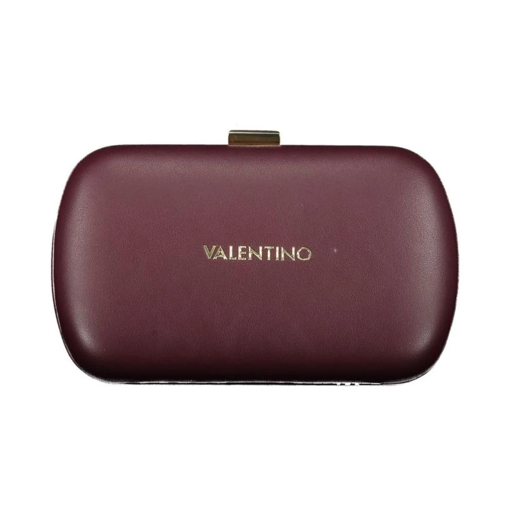 Valentino Women's Red Clutches, One Size, Clutch Bag