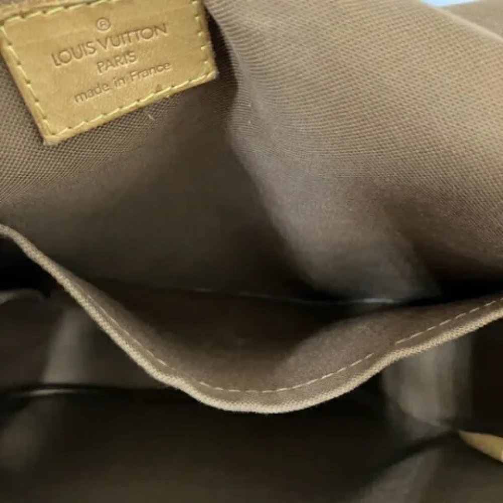 Louis Vuitton Vintage Pre-owned Canvas shoulder-bags Brown Dames