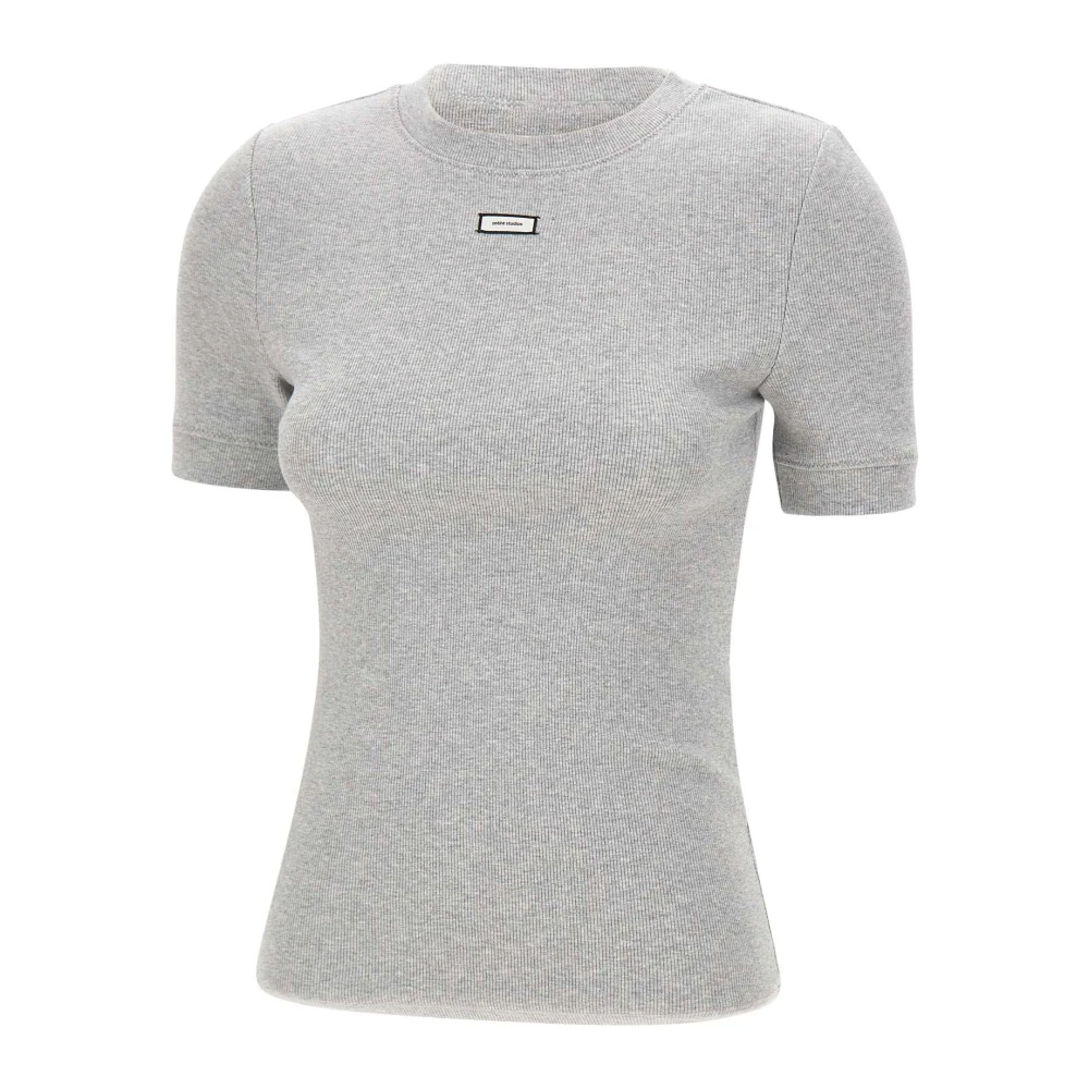 Entire Studios Mujer Gris Camisetas, Talla: Xs
