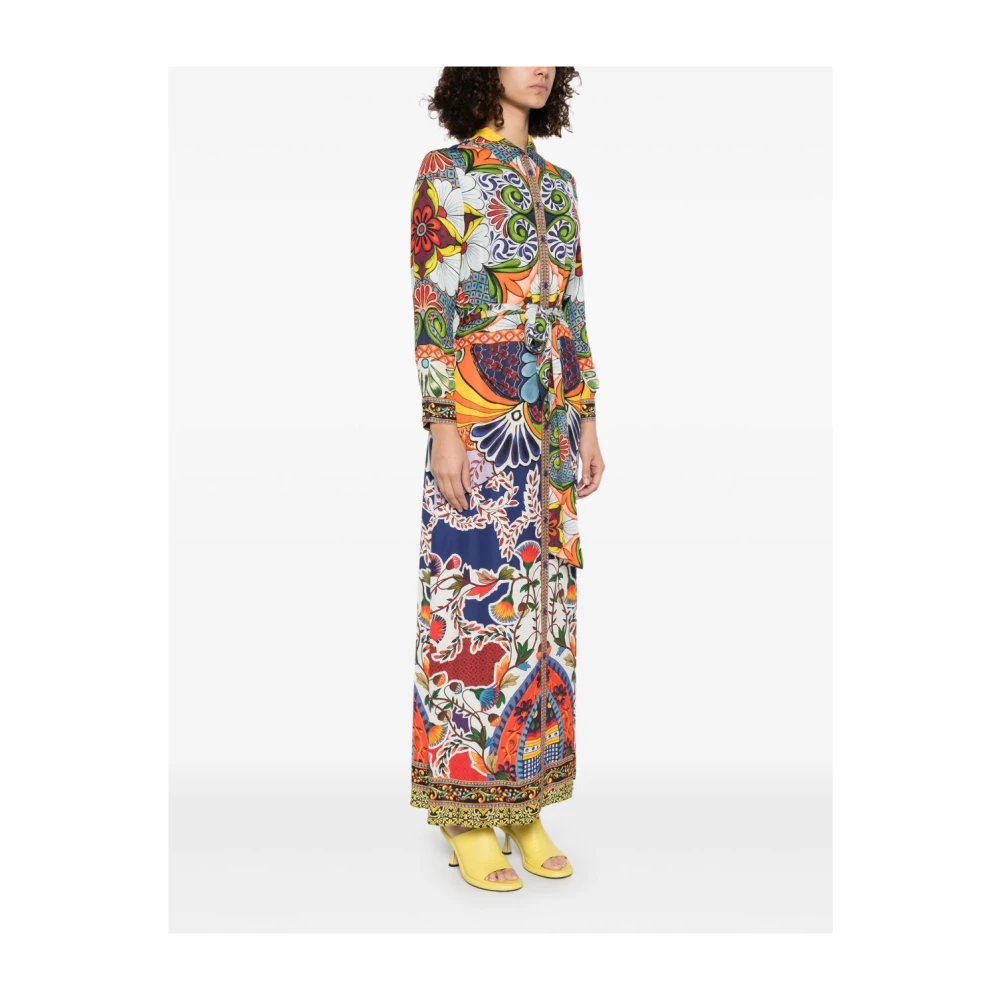 alice + olivia Bloemenprint knoopjurk Multicolor Dames