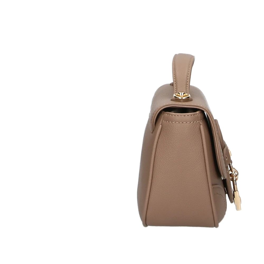 Love Moschino Beige PU Taupe Tas Beige Dames