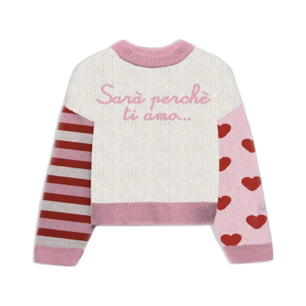 MC2 Saint Barth Dames Pullover Liefde Pink Dames