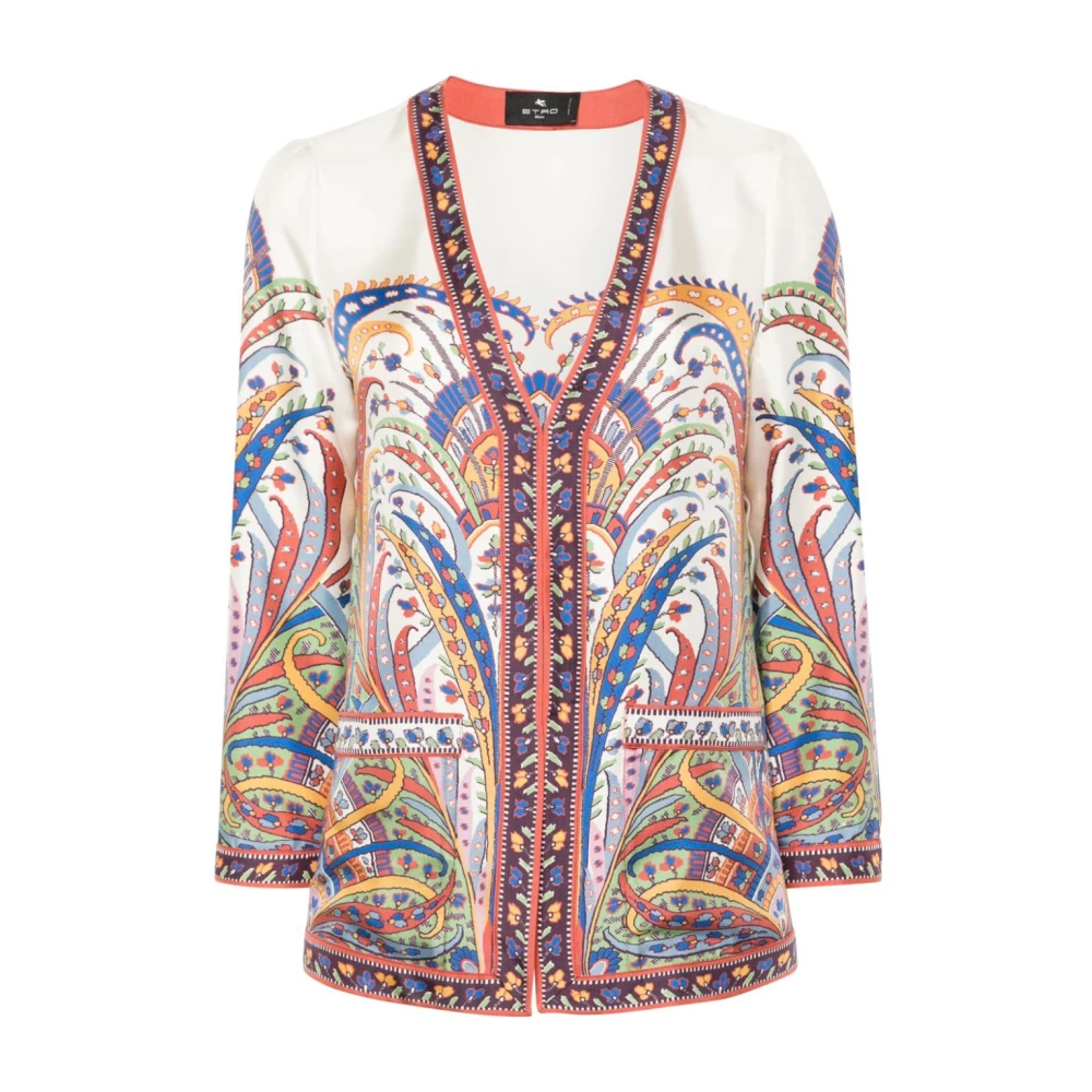 ETRO Stijlvolle jas voor mannen Multicolor Dames