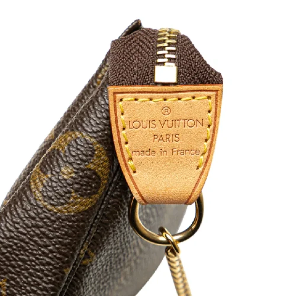 Louis Vuitton Vintage Pre-owned Canvas handbags Brown Dames