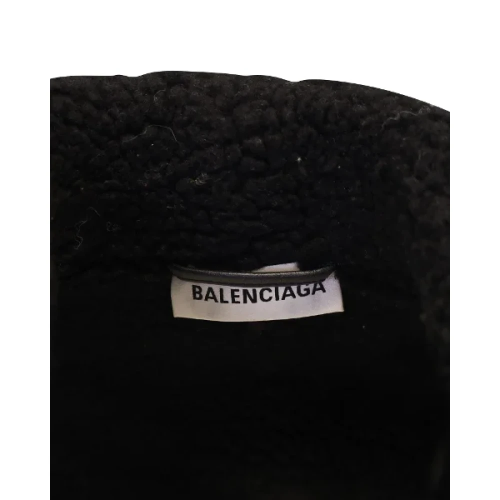Balenciaga Vintage Pre-owned Fabric outerwear Black Dames