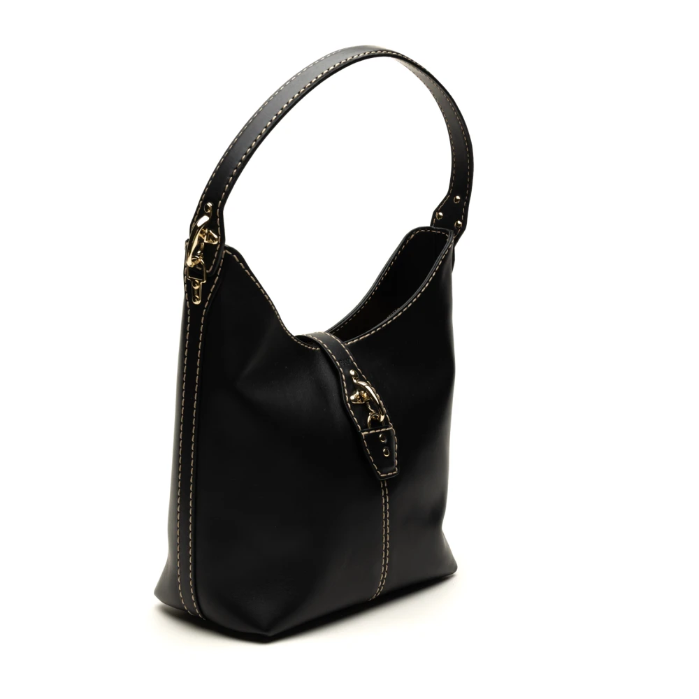 Fay Zwarte schoudertas met stijl Borsa Black Dames
