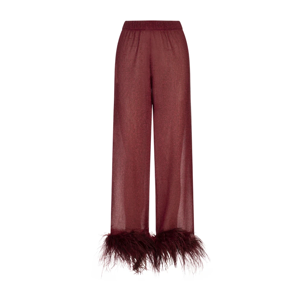 Trousers > Wide Trousers - - Oseree - Modalova