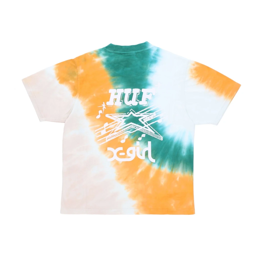 HUF Tie Dye Relax Tee X-girl T-Shirt Multicolor Dames
