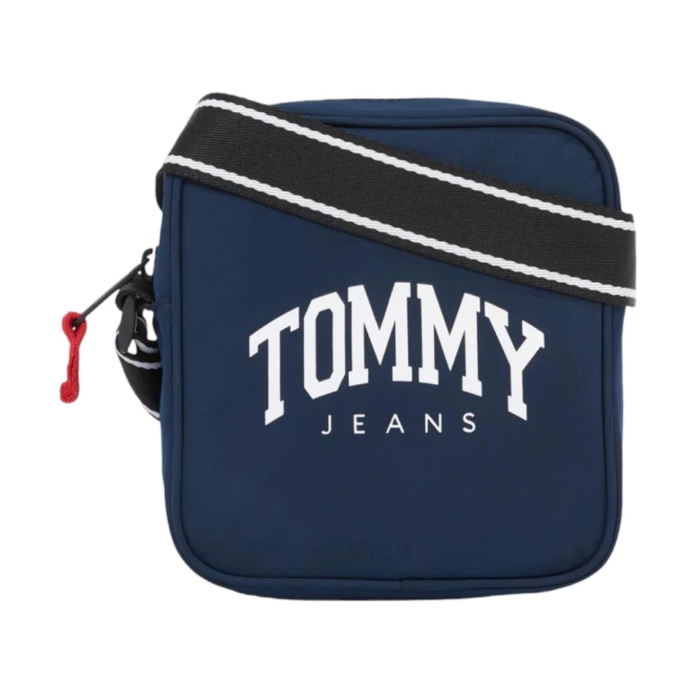 Tommy Hilfiger Men's Blue Cross Body Messenger, One Size, Sport Reporter Bag