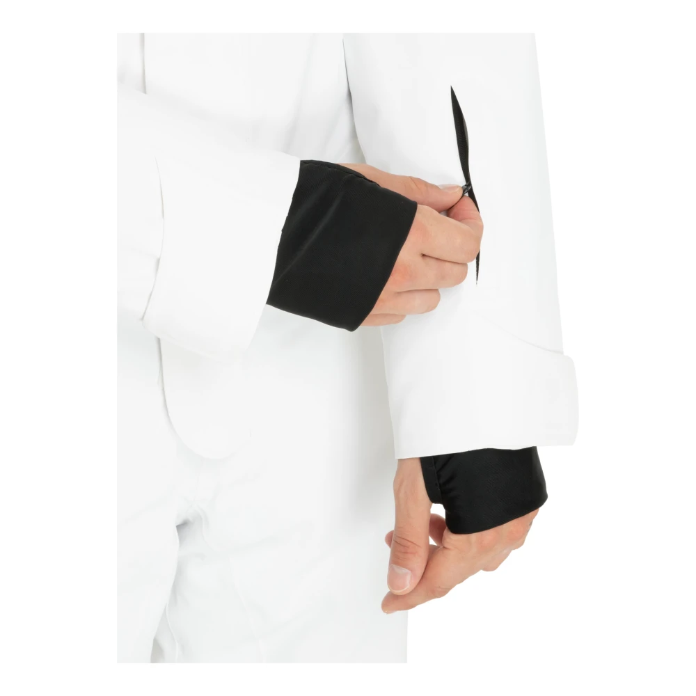 Emporio Armani EA7 Multikleur Ski Suit met Capuchon White Heren