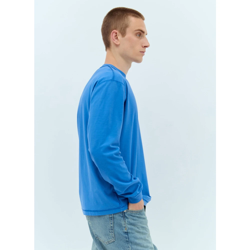 Stüssy Comfy Cotton Lazy T-Shirt Blue Heren