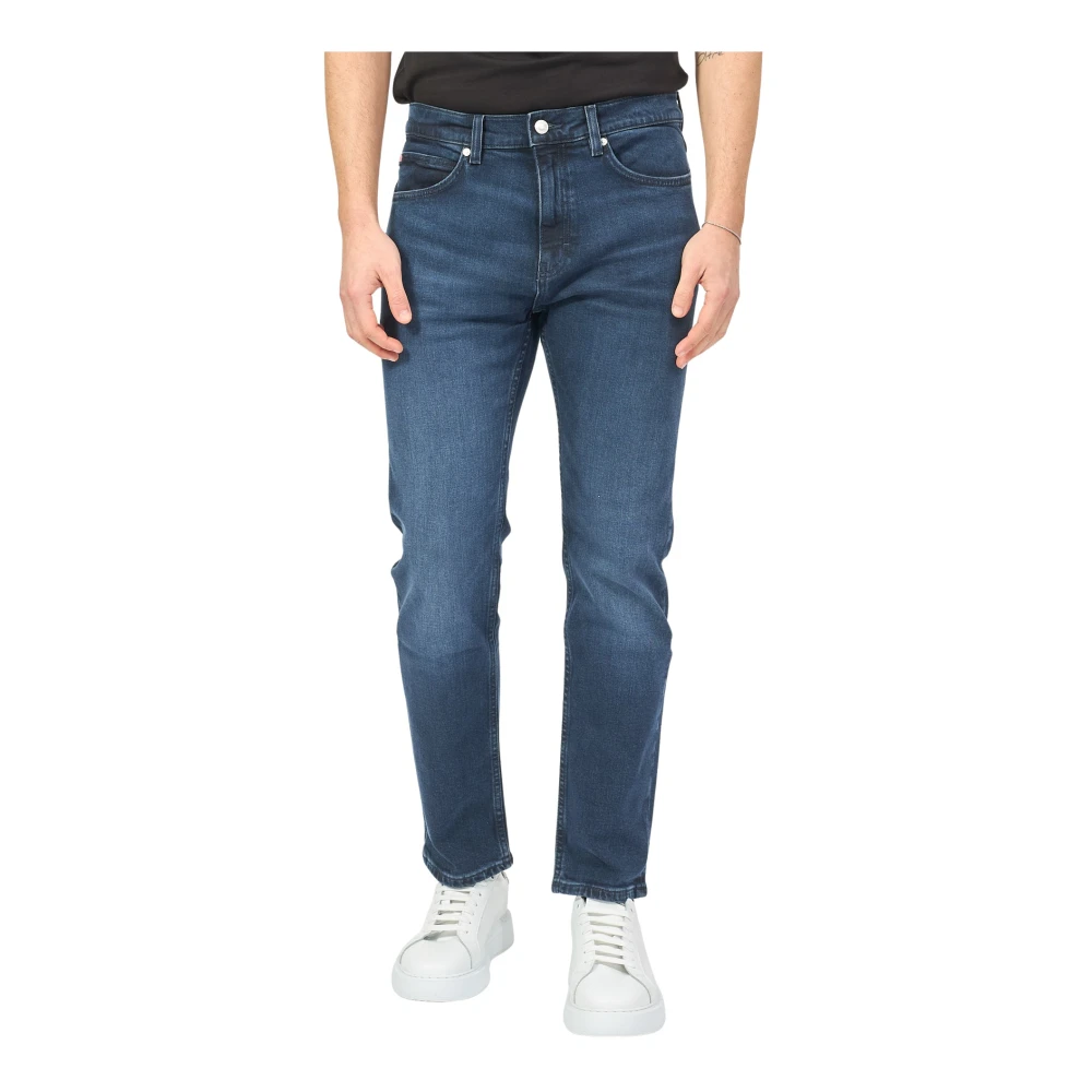 Hugo Boss Moderne Blauwe Denim Jeans Blue Heren